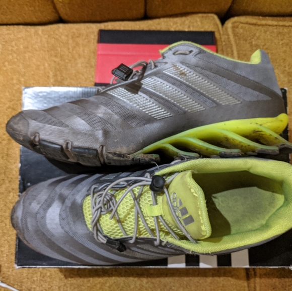 Adidas Springbade Ignite gray Neon green synthetic - Picture 8 of 8